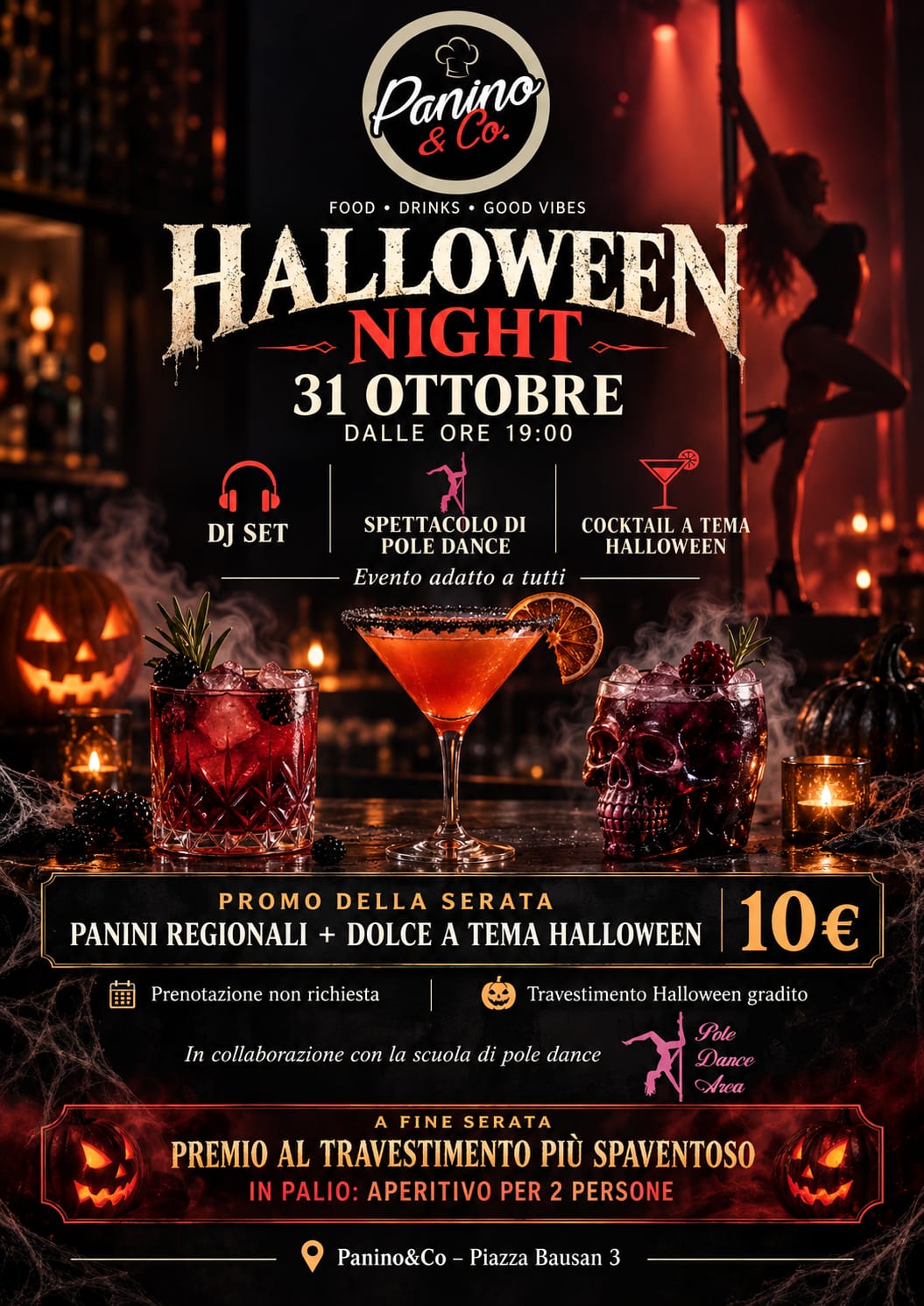 Halloween Night — Pole Dance Area